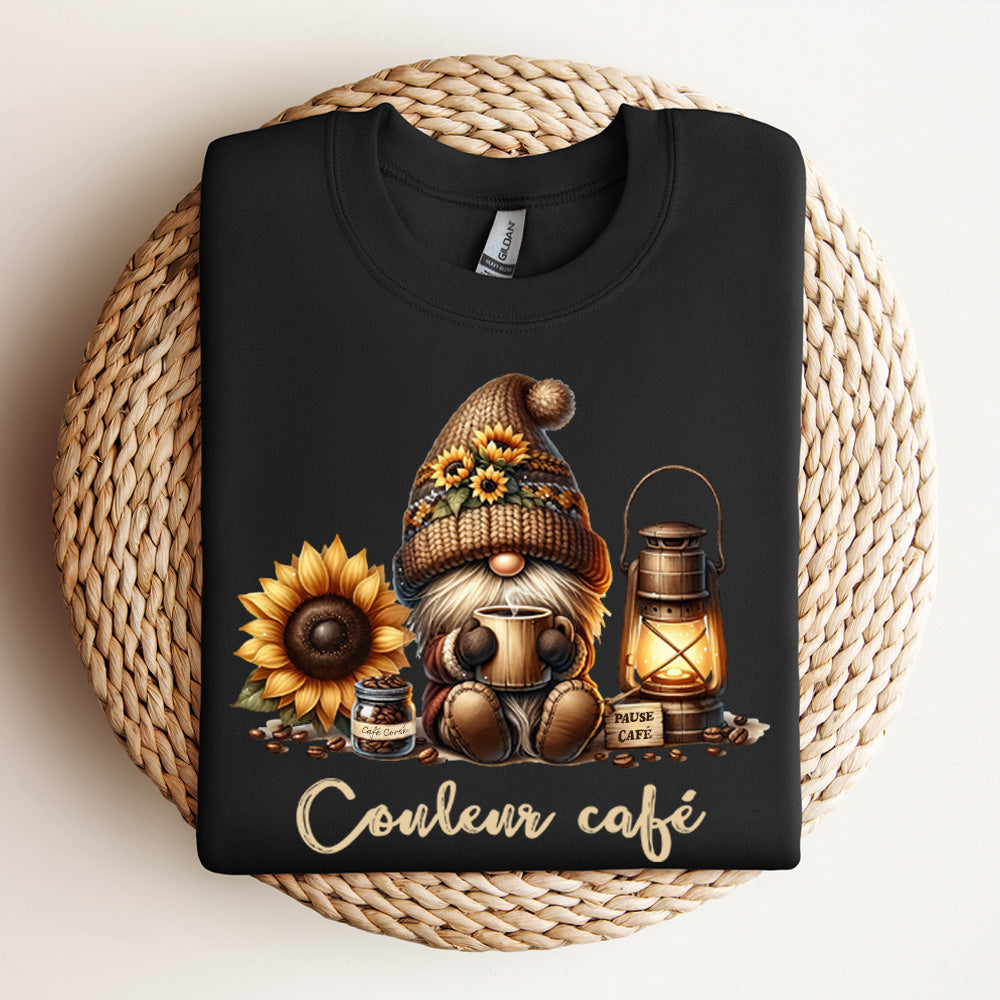 Crewneck - Couleur café