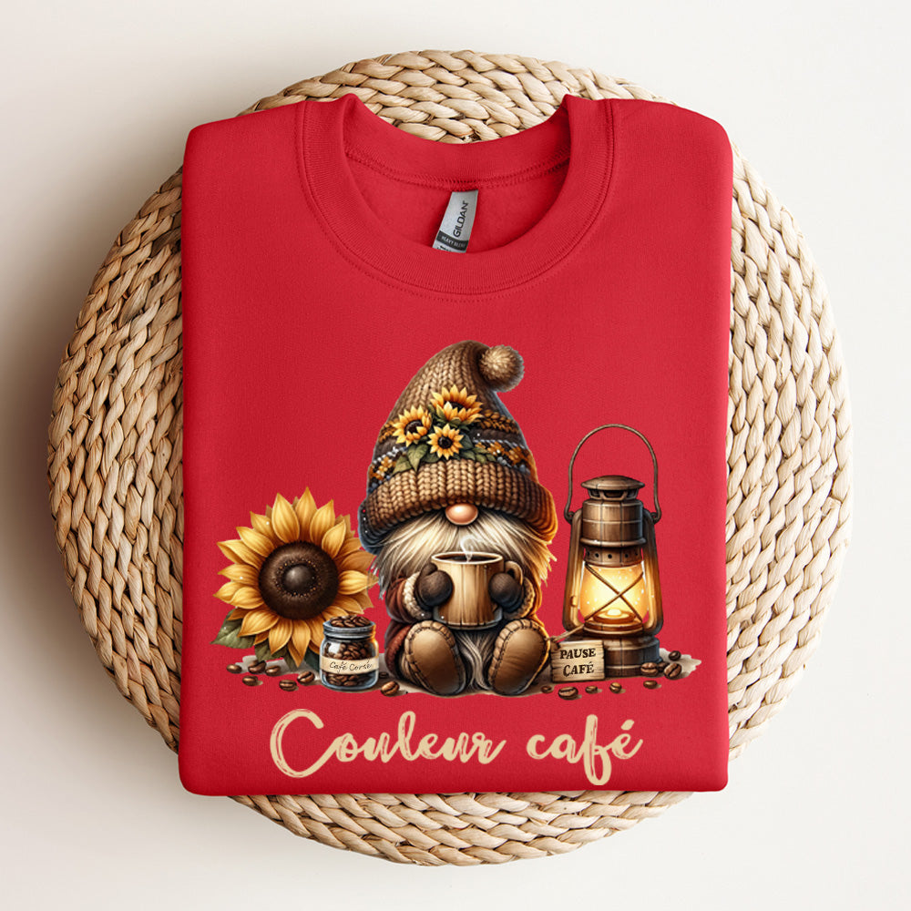 Crewneck - Couleur café