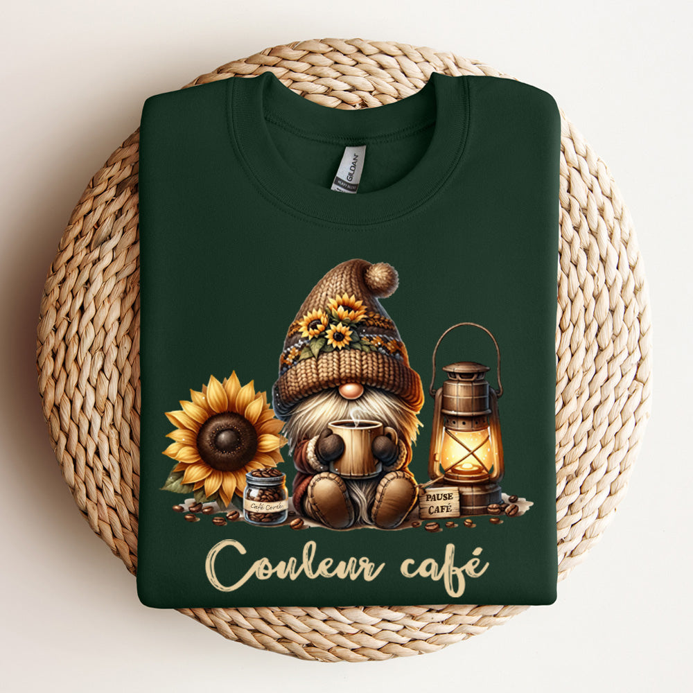 Crewneck - Couleur café