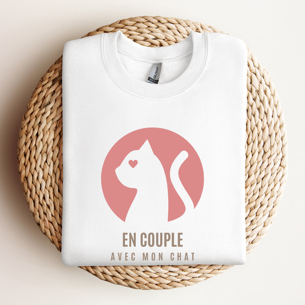 Crewneck - En couple avec mon chat