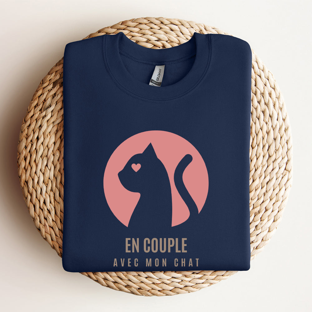 Crewneck - En couple avec mon chat