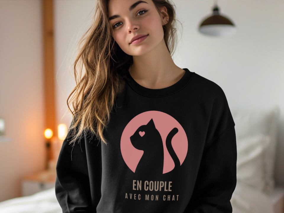 Crewneck - En couple avec mon chat