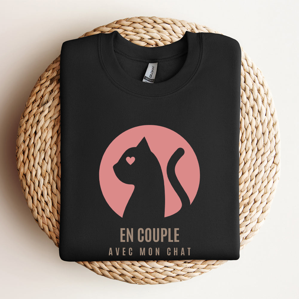 Crewneck - En couple avec mon chat