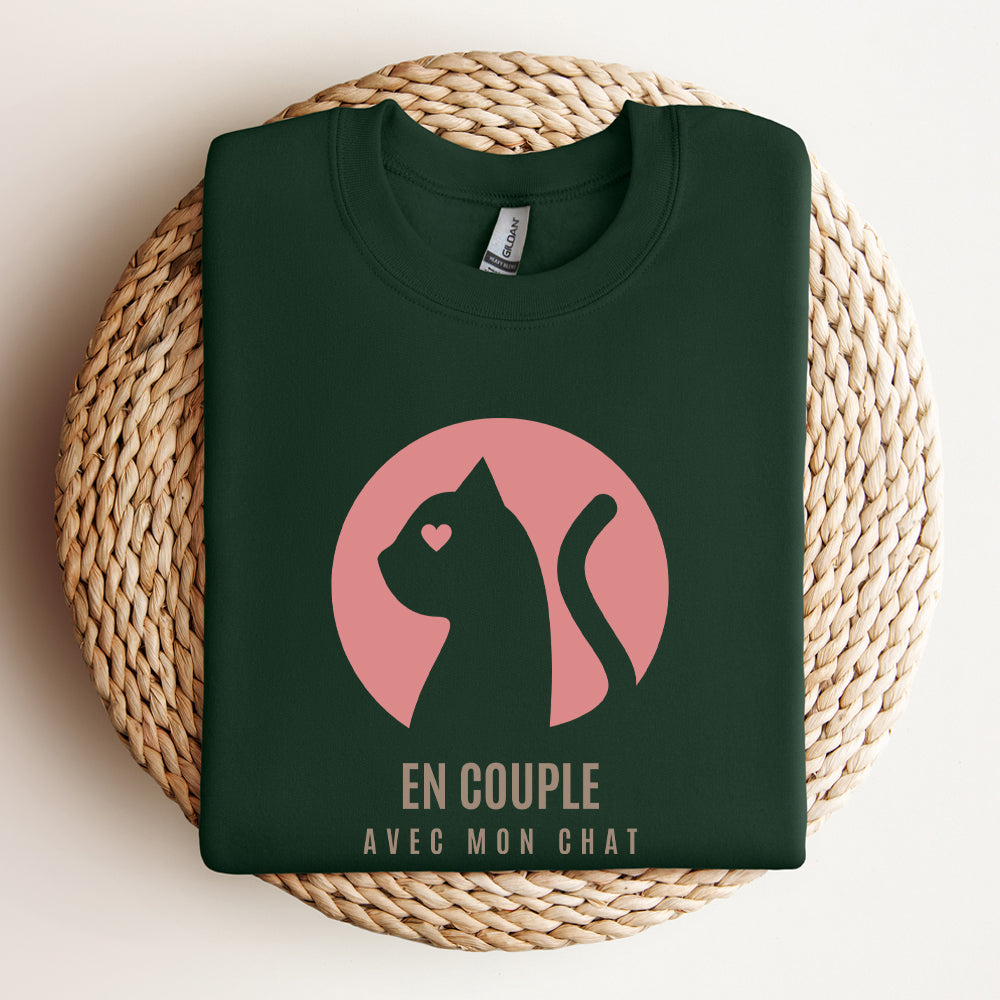 Crewneck - En couple avec mon chat