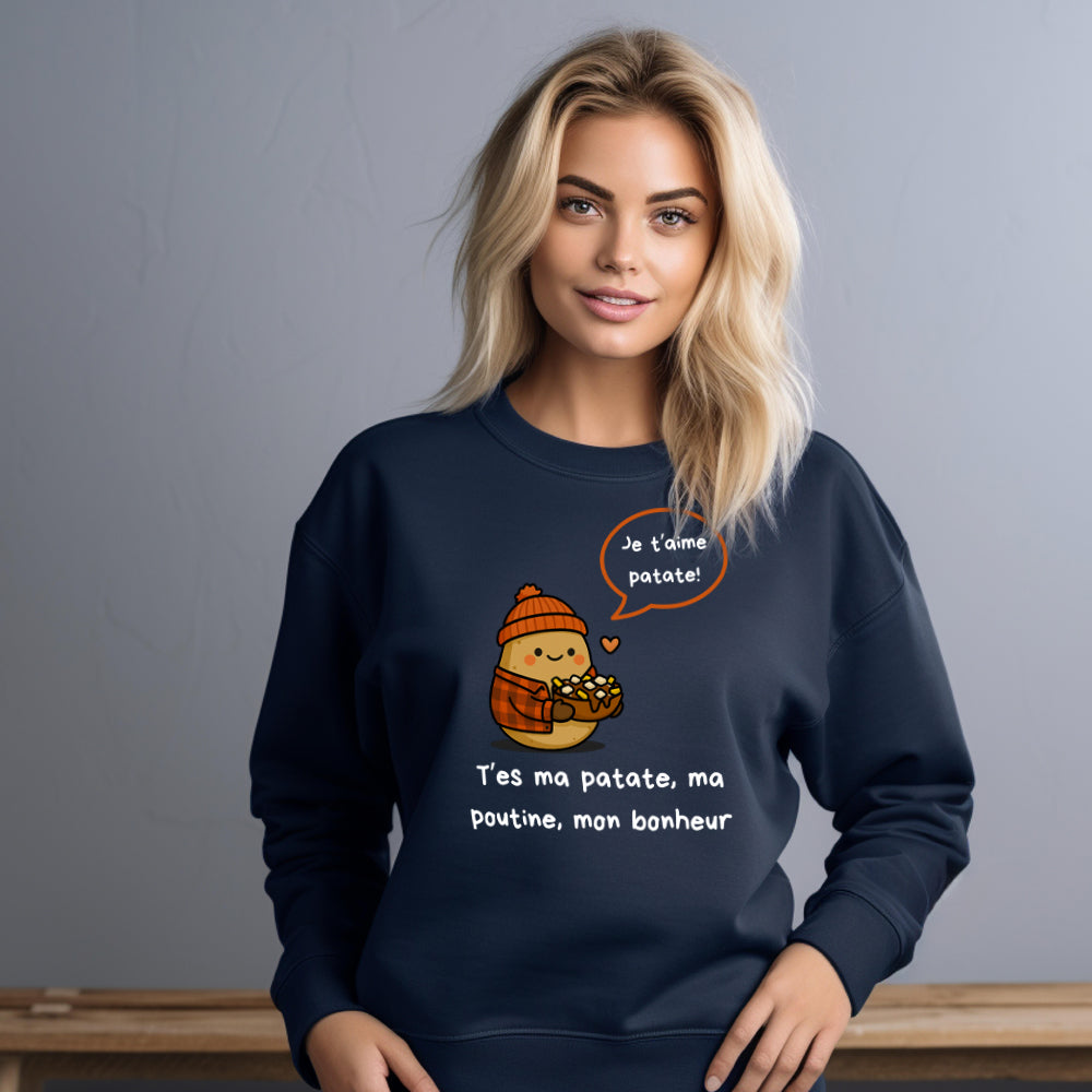 Crewneck - Je t'aime patate