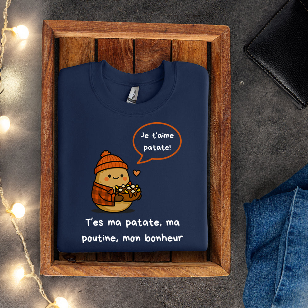 Crewneck - Je t'aime patate