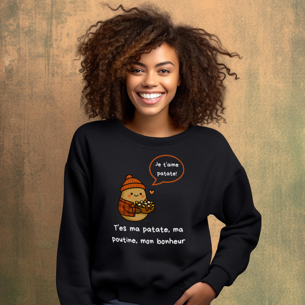 Crewneck - Je t'aime patate