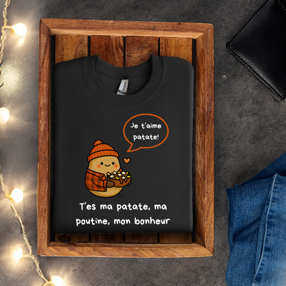 Crewneck - Je t'aime patate