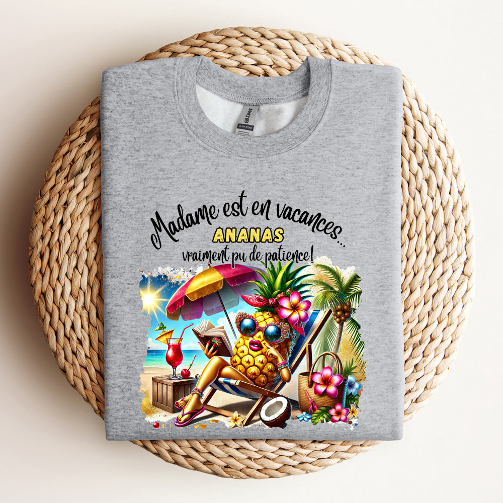 Crewneck - Madame est en vacances