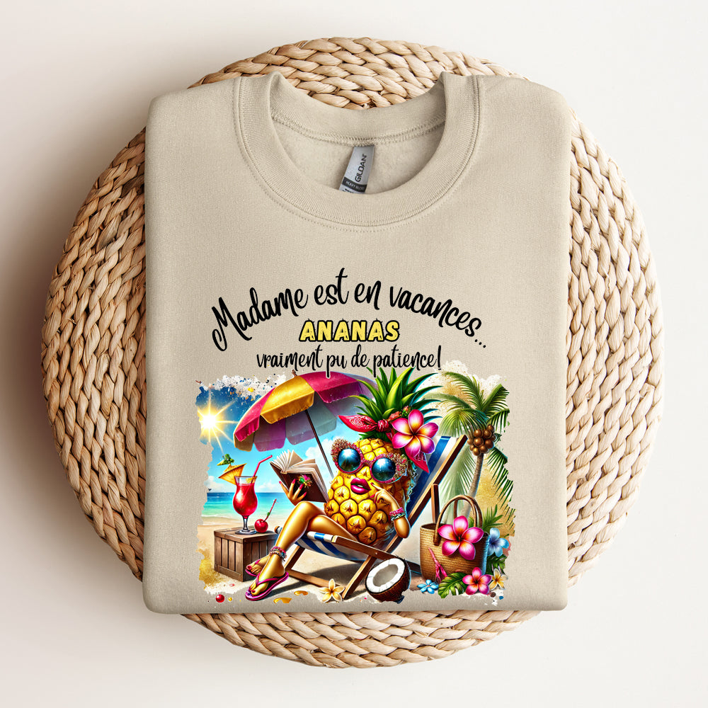 Crewneck - Madame est en vacances