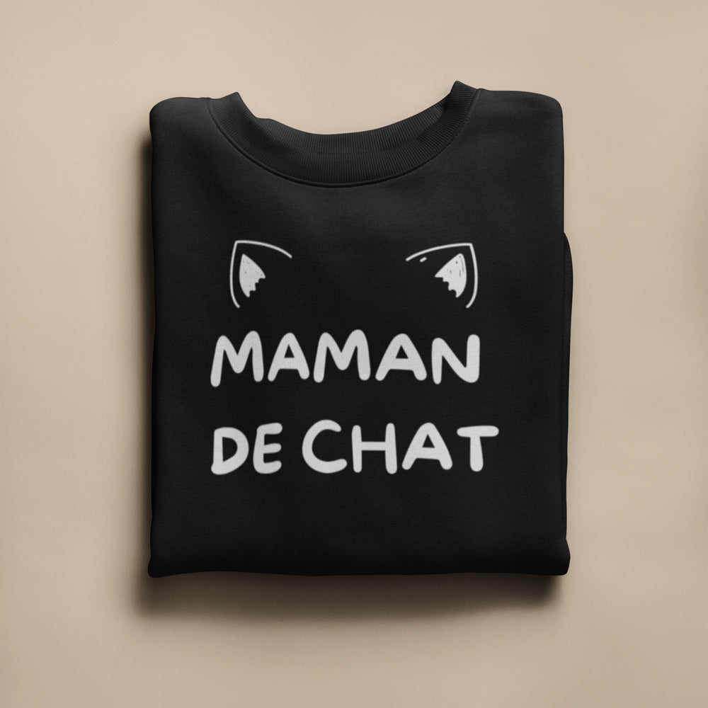 Crewneck - Maman de chat