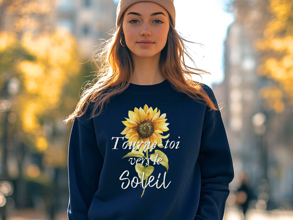 Crewneck - Tourne-toi vers le soleil