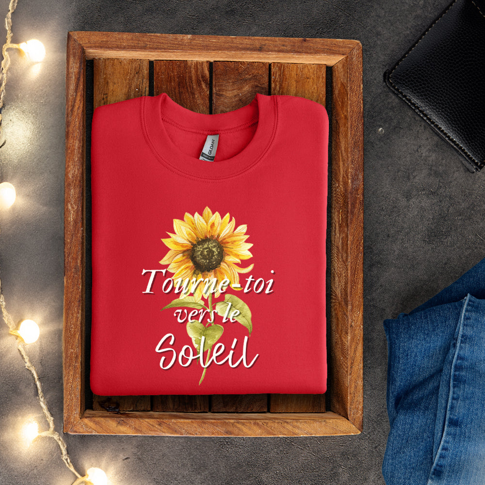 Crewneck - Tourne-toi vers le soleil