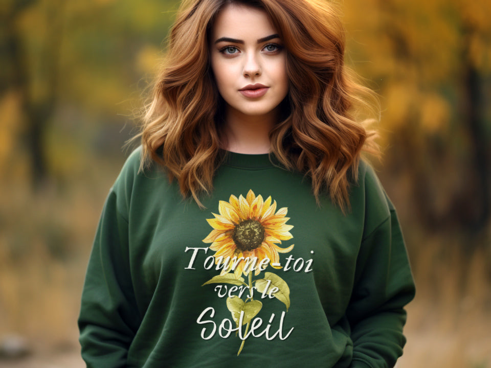 Crewneck - Tourne-toi vers le soleil