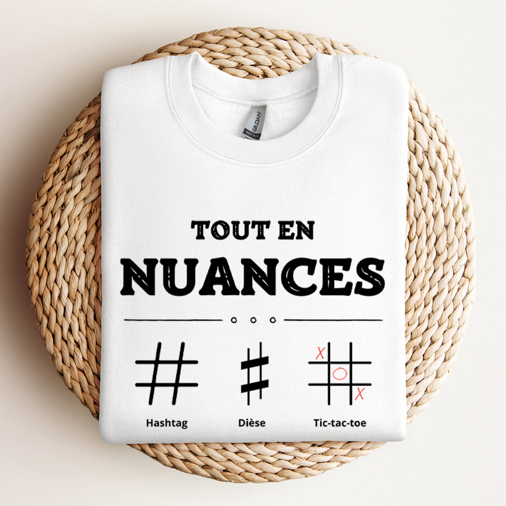 Crewneck - Tout en nuances