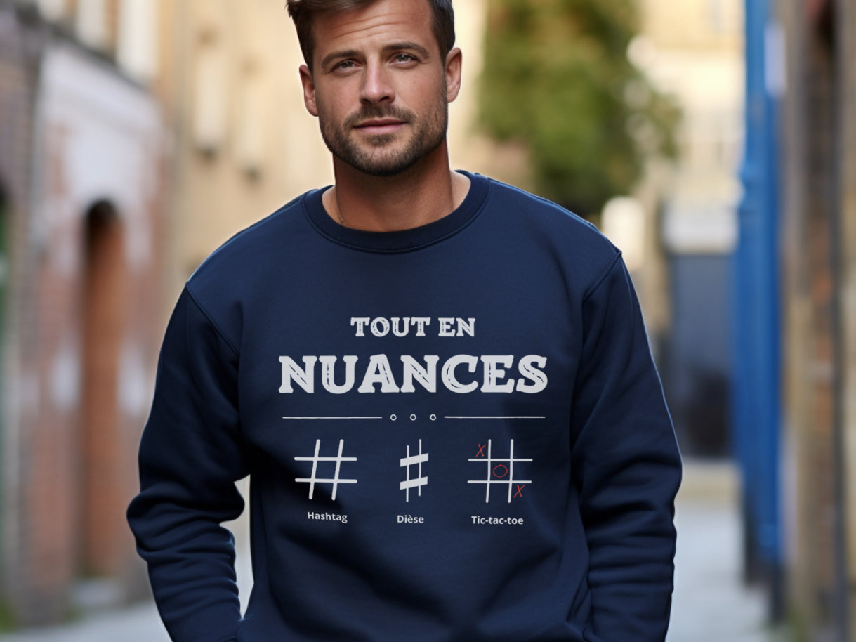 Crewneck - Tout en nuances