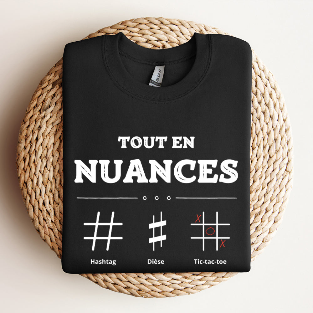 Crewneck - Tout en nuances