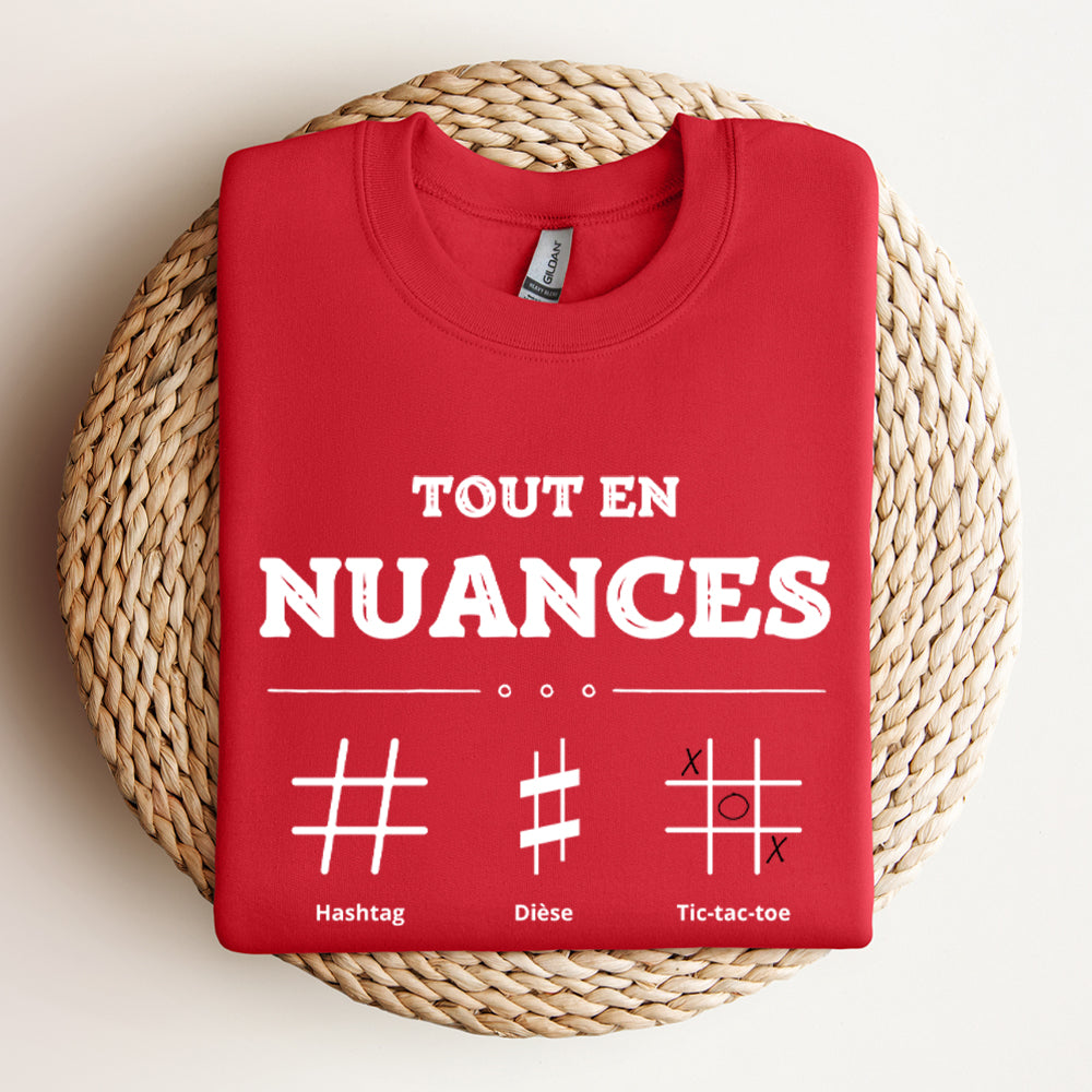 Crewneck - Tout en nuances