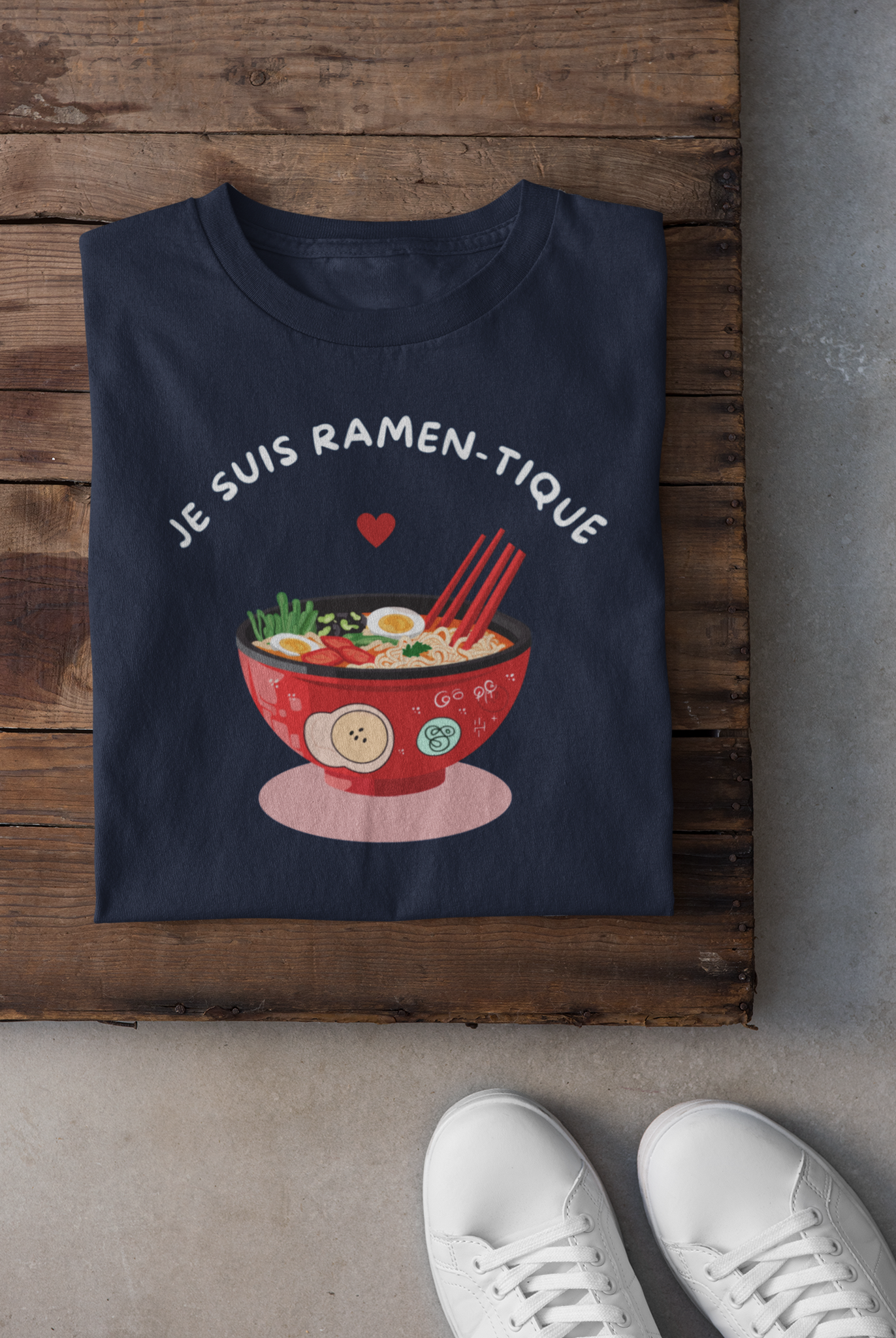 T-shirt - Je suis ramen-tique