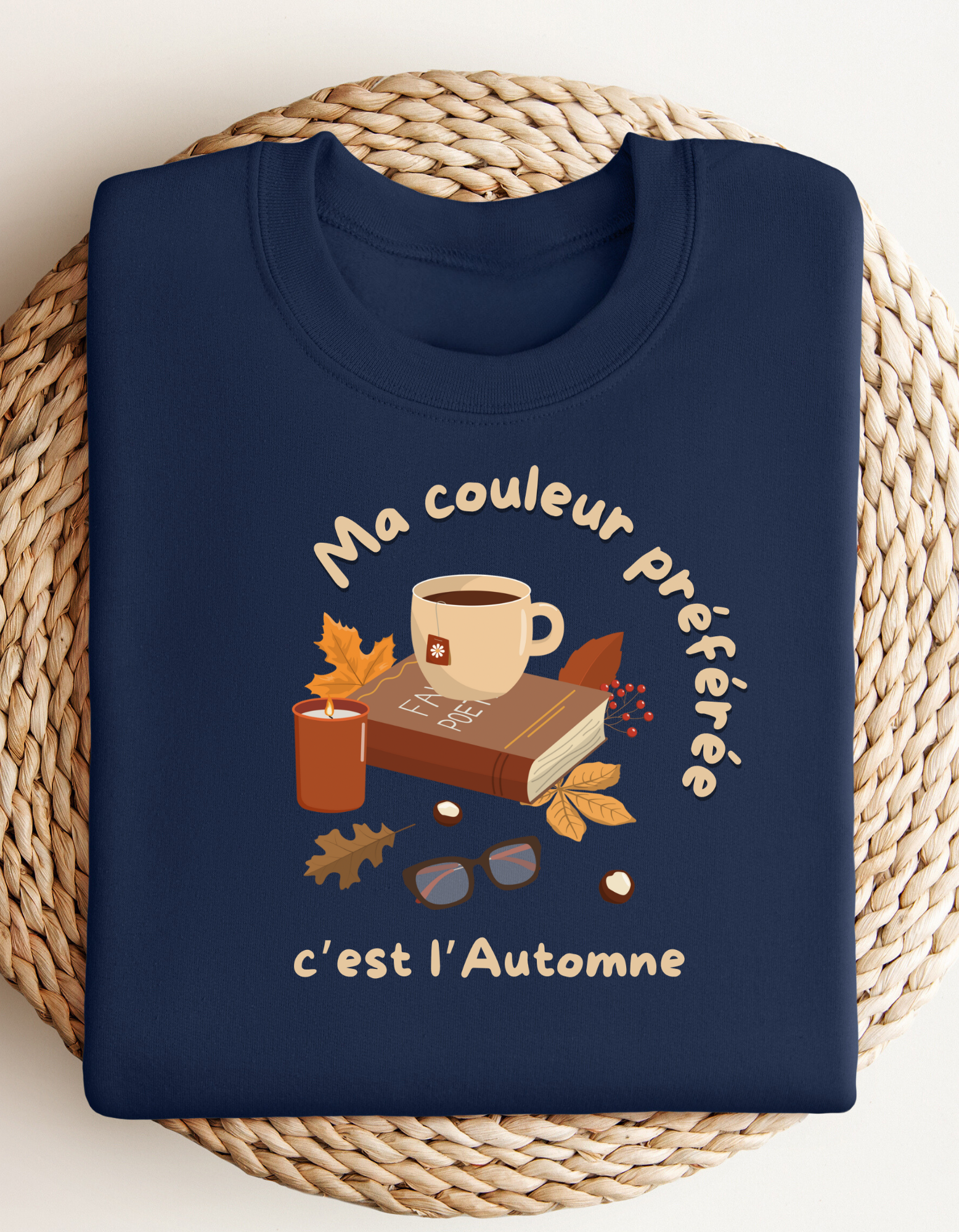 Crewneck - Ma couleur préférée c’est l’automne (livre)