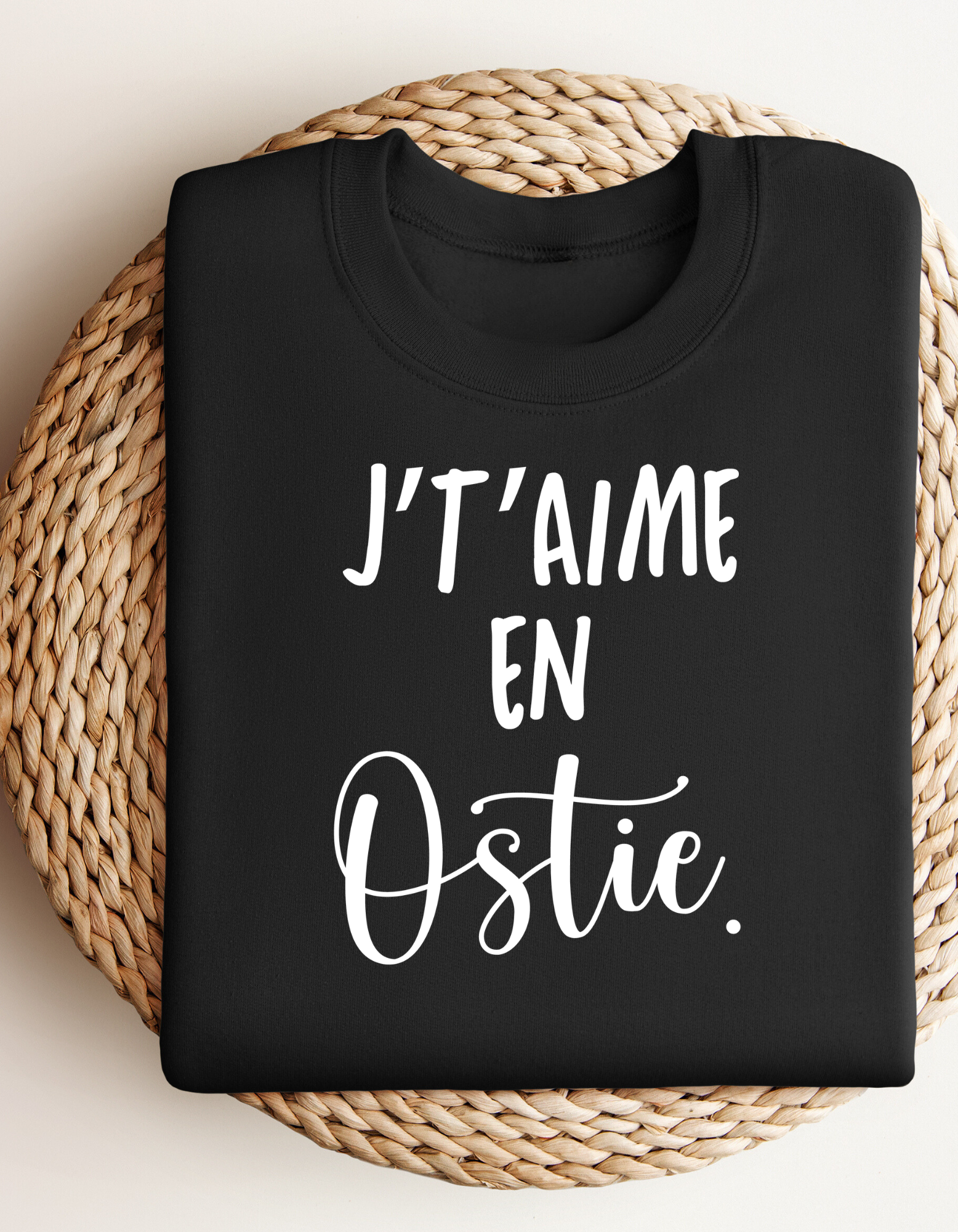 Crewneck - J’taime en ostie