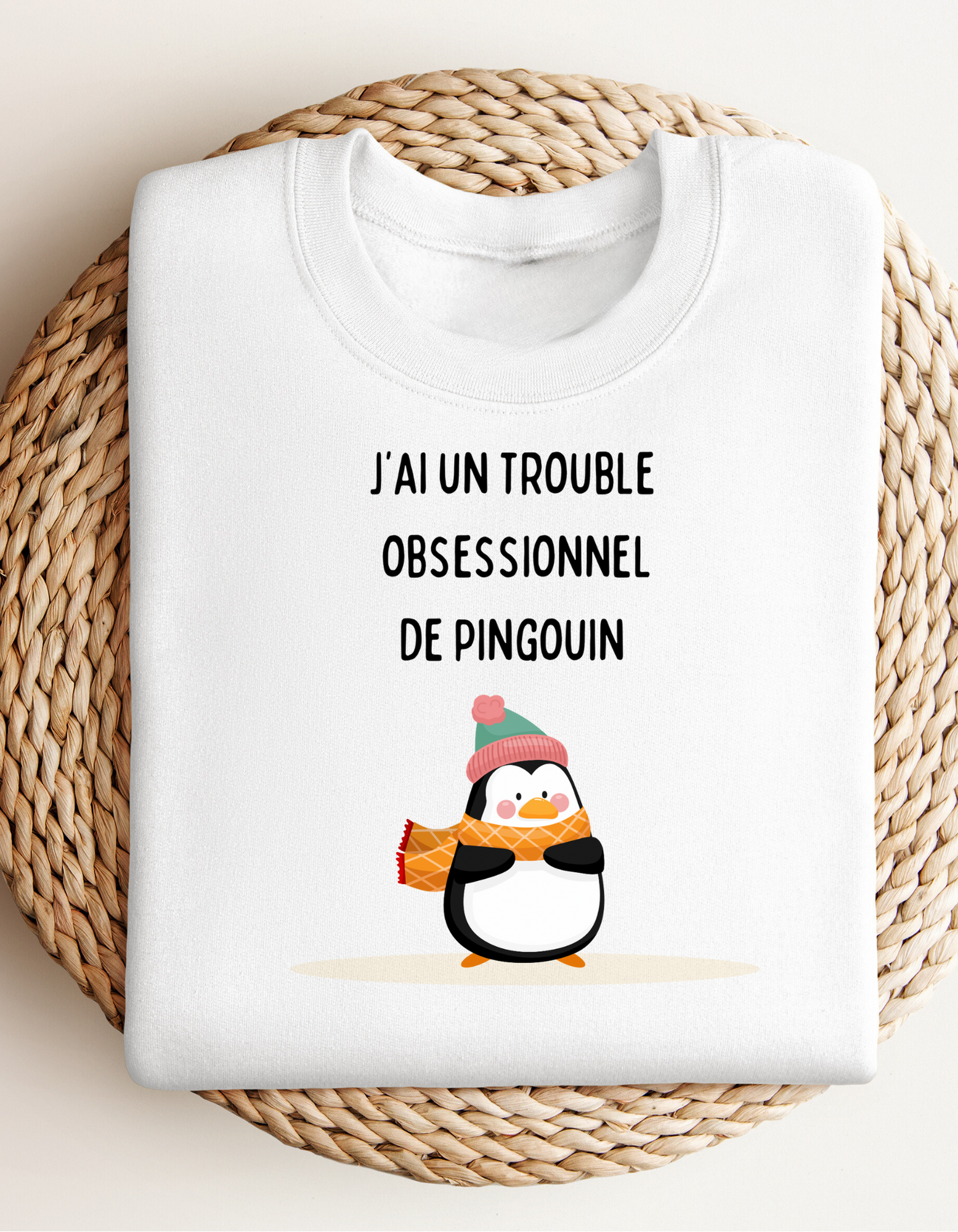 Crewneck - J’ai un trouble obsessionnel de pingouin