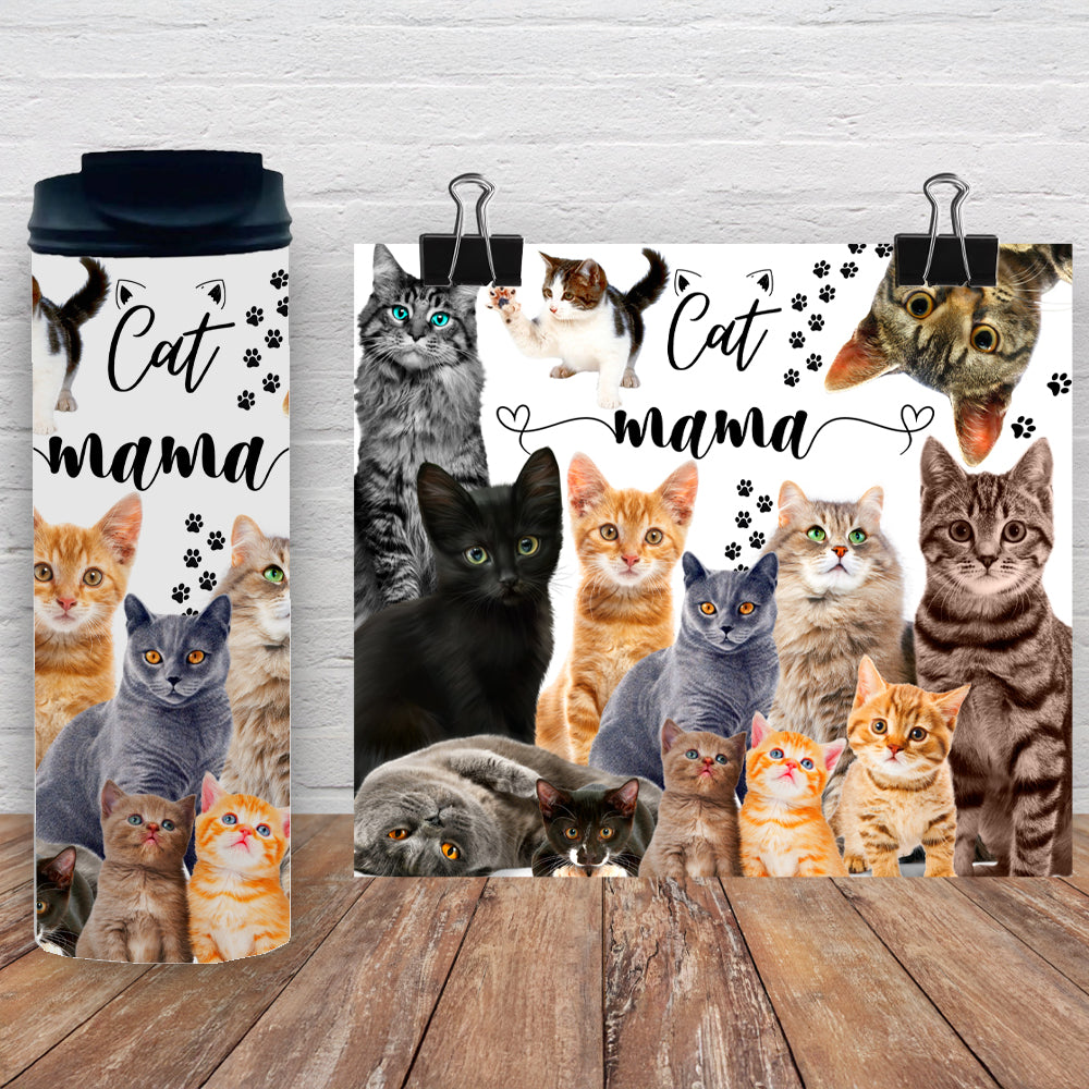 Gobelet en acier inoxydable - Cat Mama