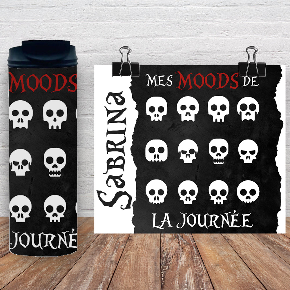 Gobelet - Mes mood en une journée - À personnaliser