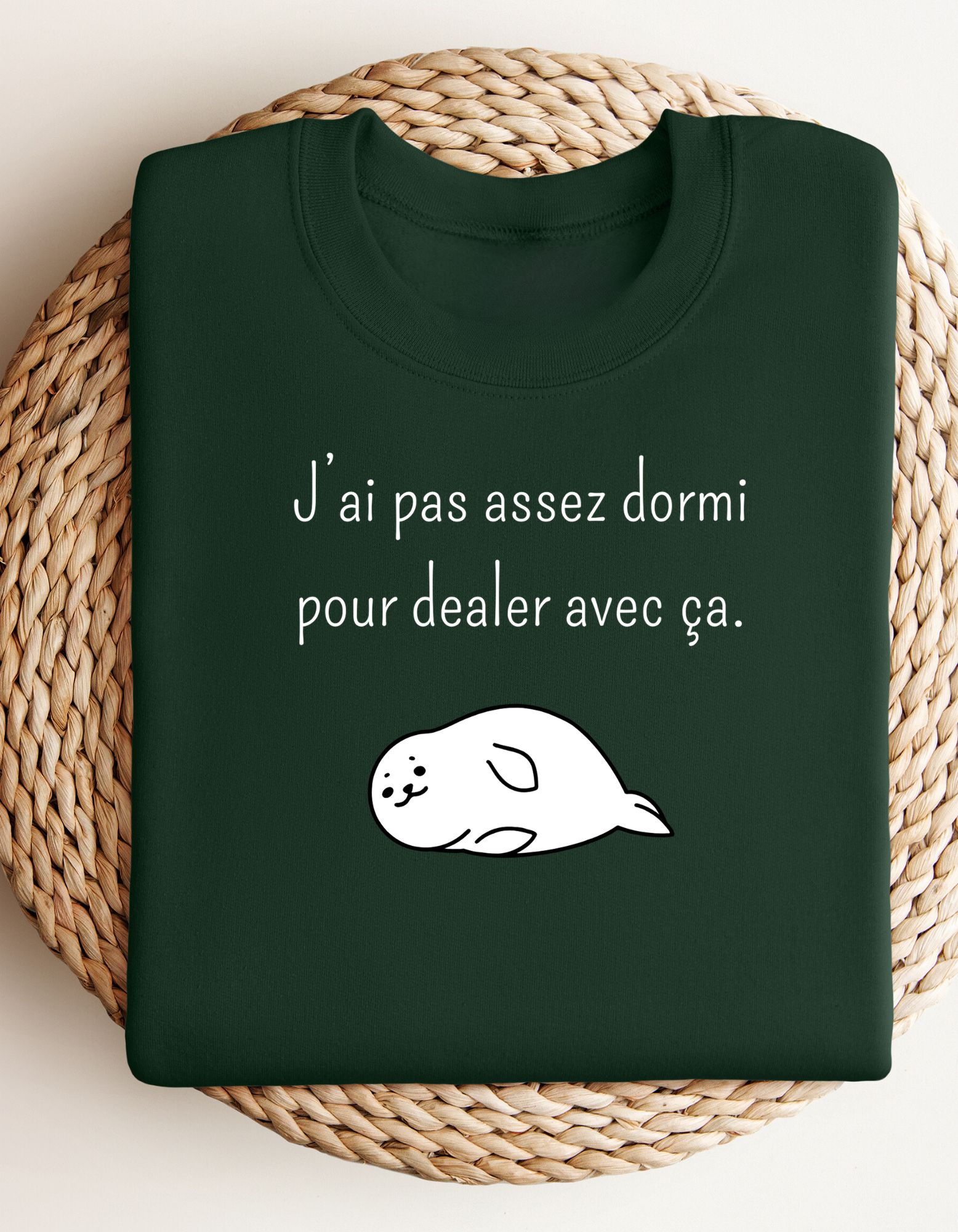 Crewneck - J’ai pas assez dormi pour dealer avec ça