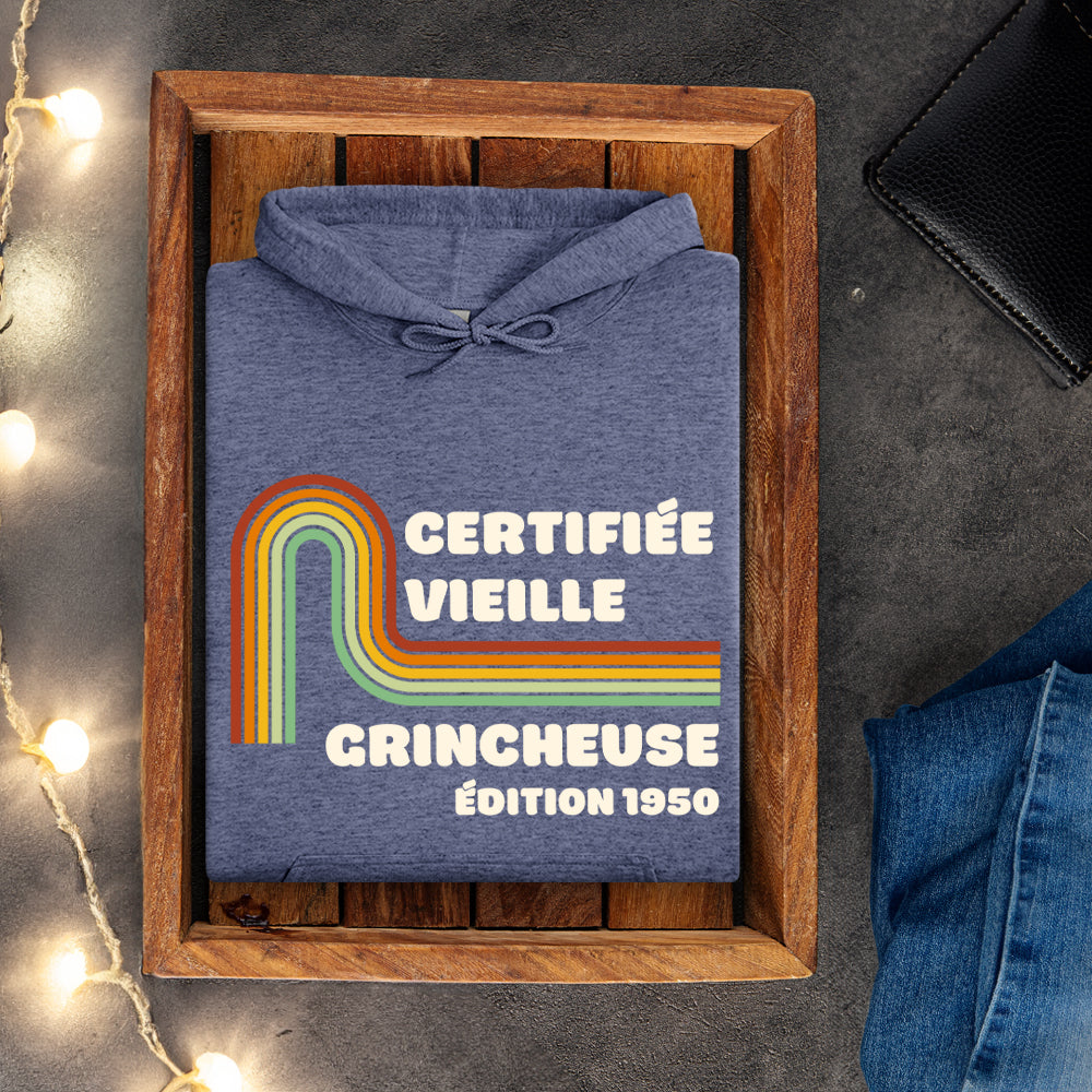 Kangourou - Certifié vieux grincheux / Certifié vieux chialeux - À personnaliser