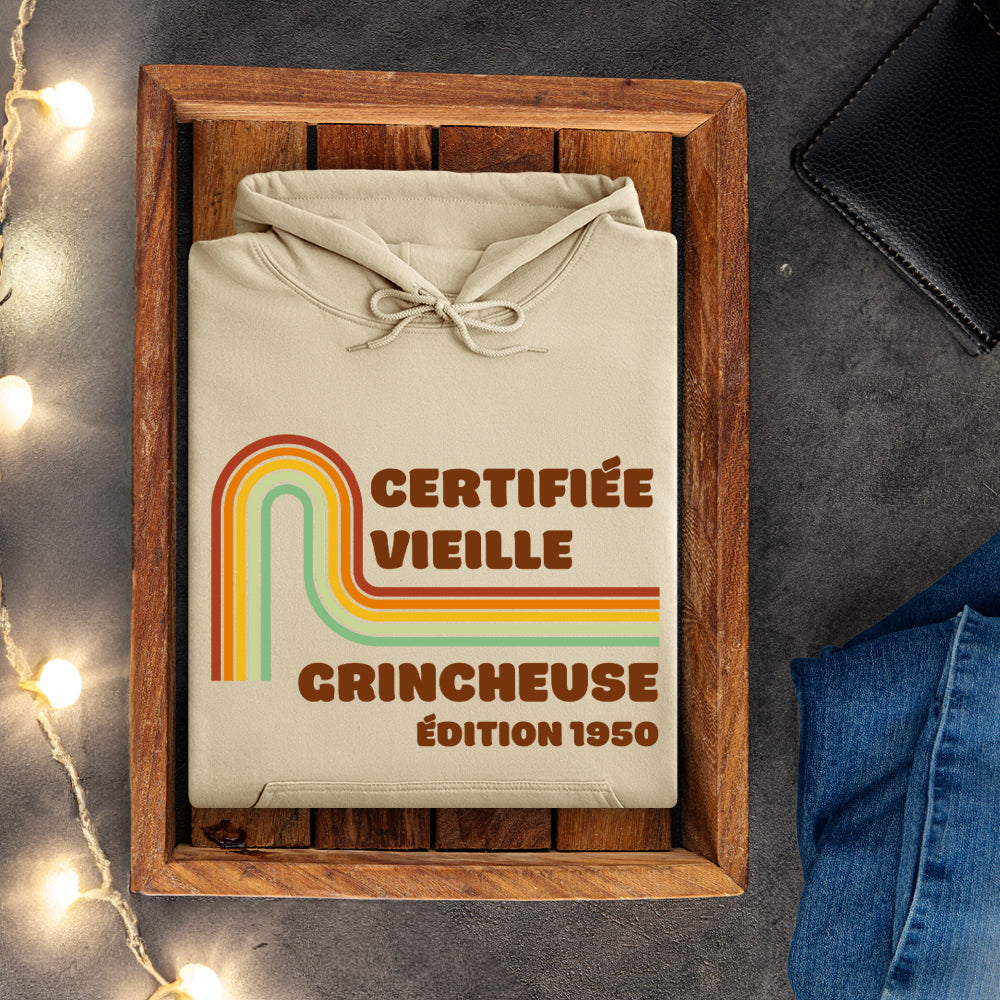 Kangourou - Certifié vieux grincheux / Certifié vieux chialeux - À personnaliser