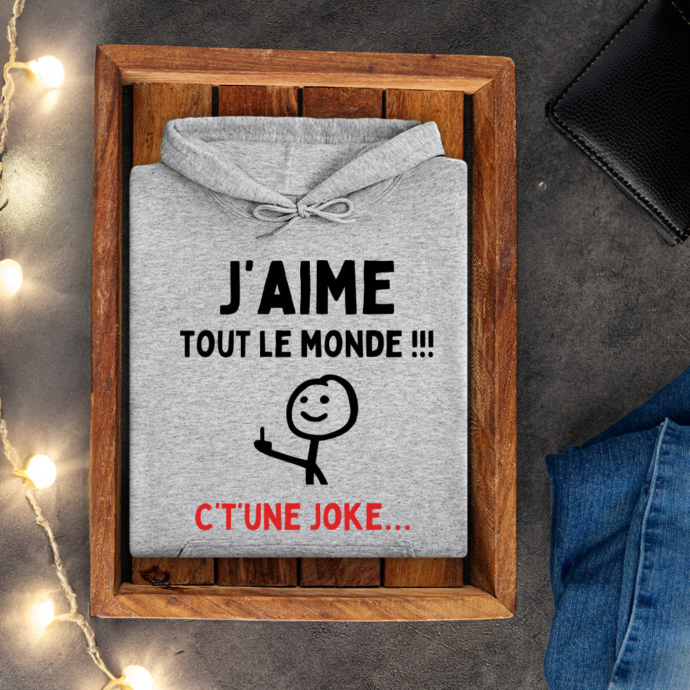 Kangourou - J'aime tout le monde ! C't'une joke…