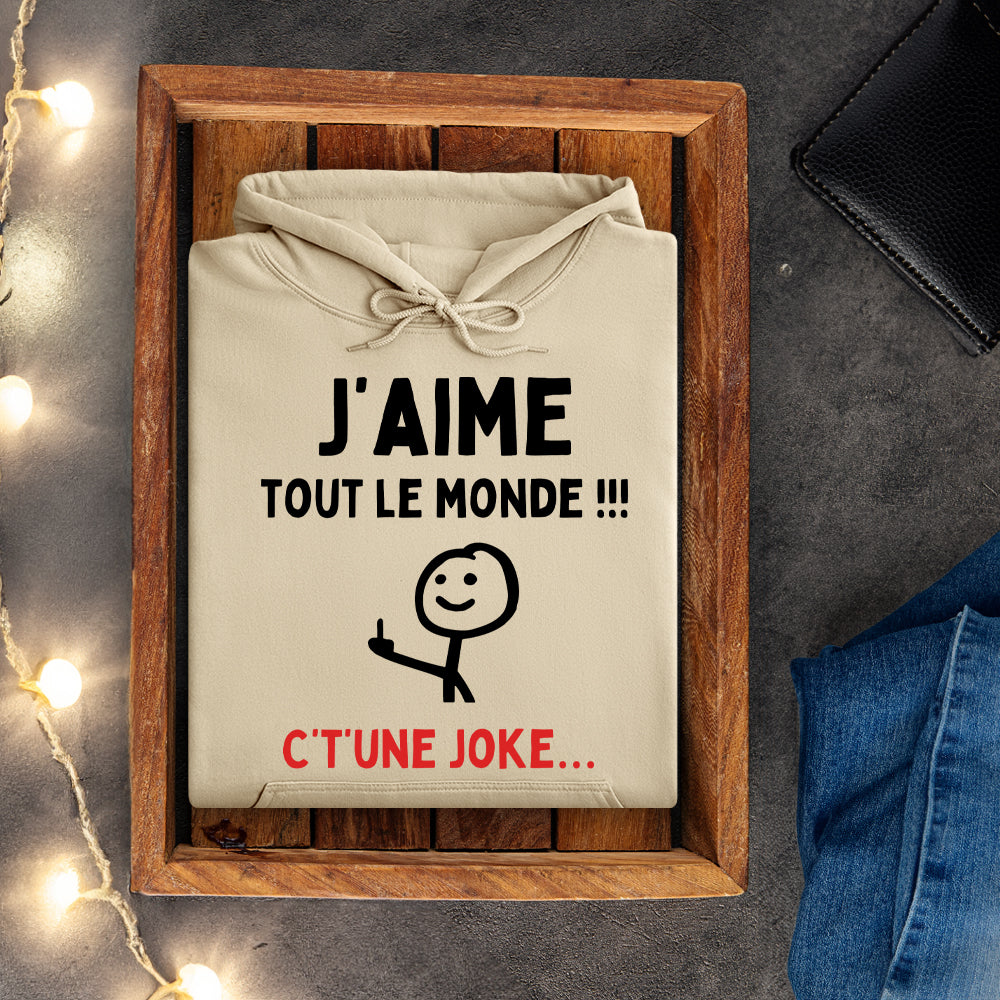 Kangourou - J'aime tout le monde ! C't'une joke…