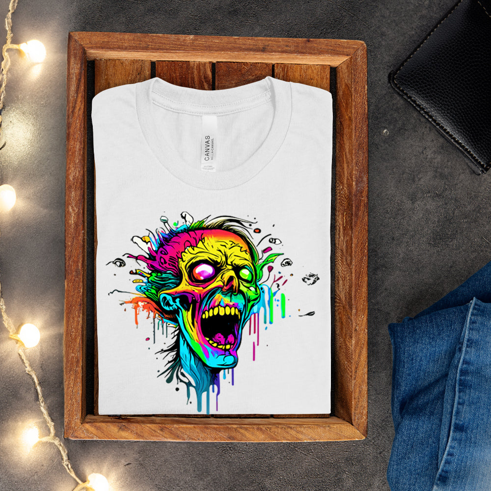 T-shirt - Zombie multicolore