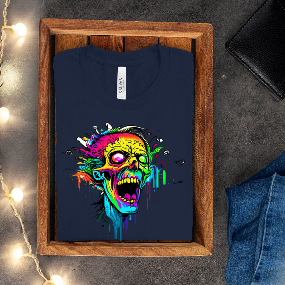 T-shirt - Zombie multicolore