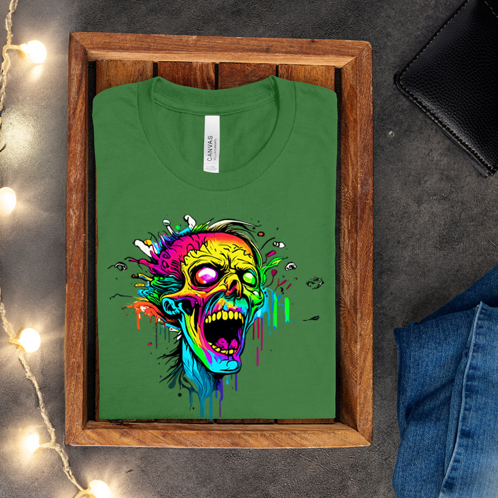 T-shirt - Zombie multicolore