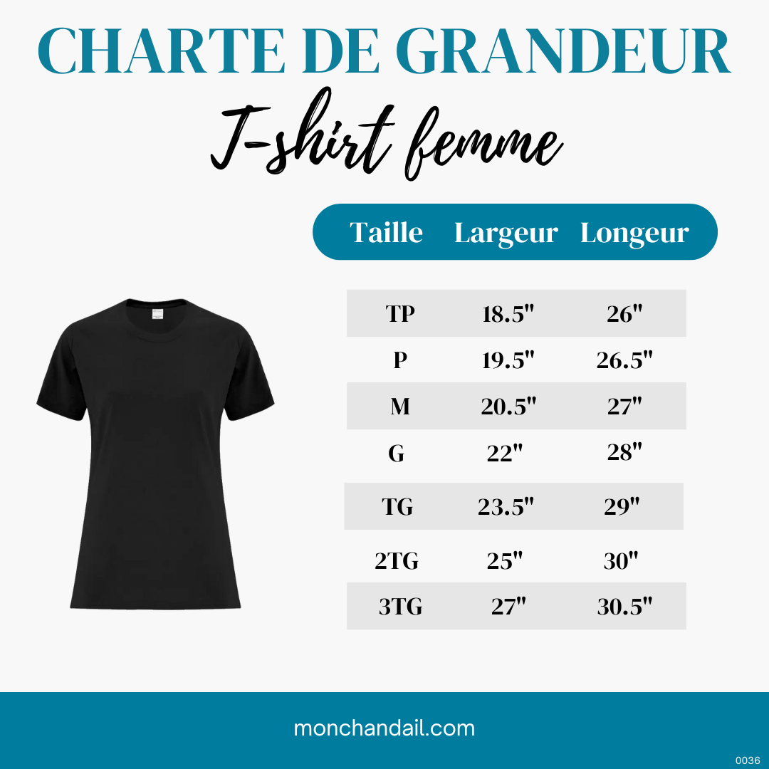 T-shirt coton femme - École Georges-Étienne-Cartier