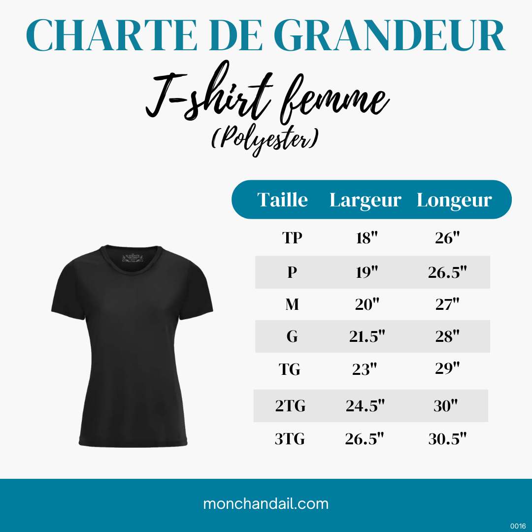 T-shirt dry-fit femme - École Georges-Étienne-Cartier