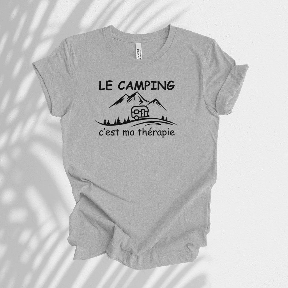 T-Shirt - Le camping c'est ma thérapie