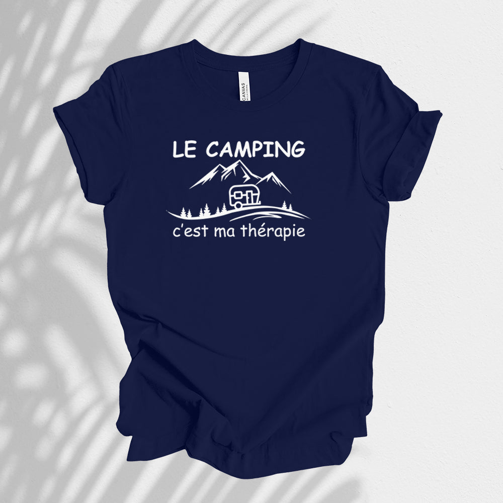 T-Shirt - Le camping c'est ma thérapie