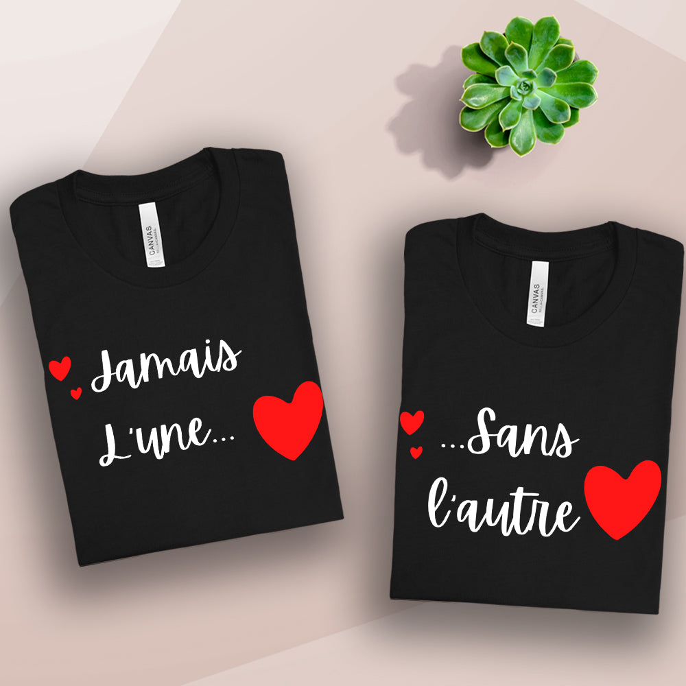 T-shirt - COMBO Jamais l'un(e) / Sans l'autre