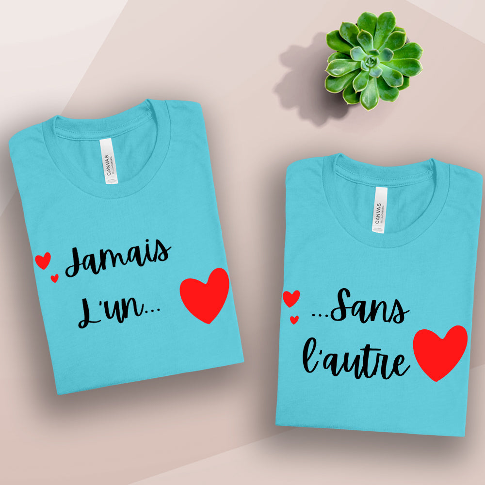 T-shirt - COMBO Jamais l'un(e) / Sans l'autre