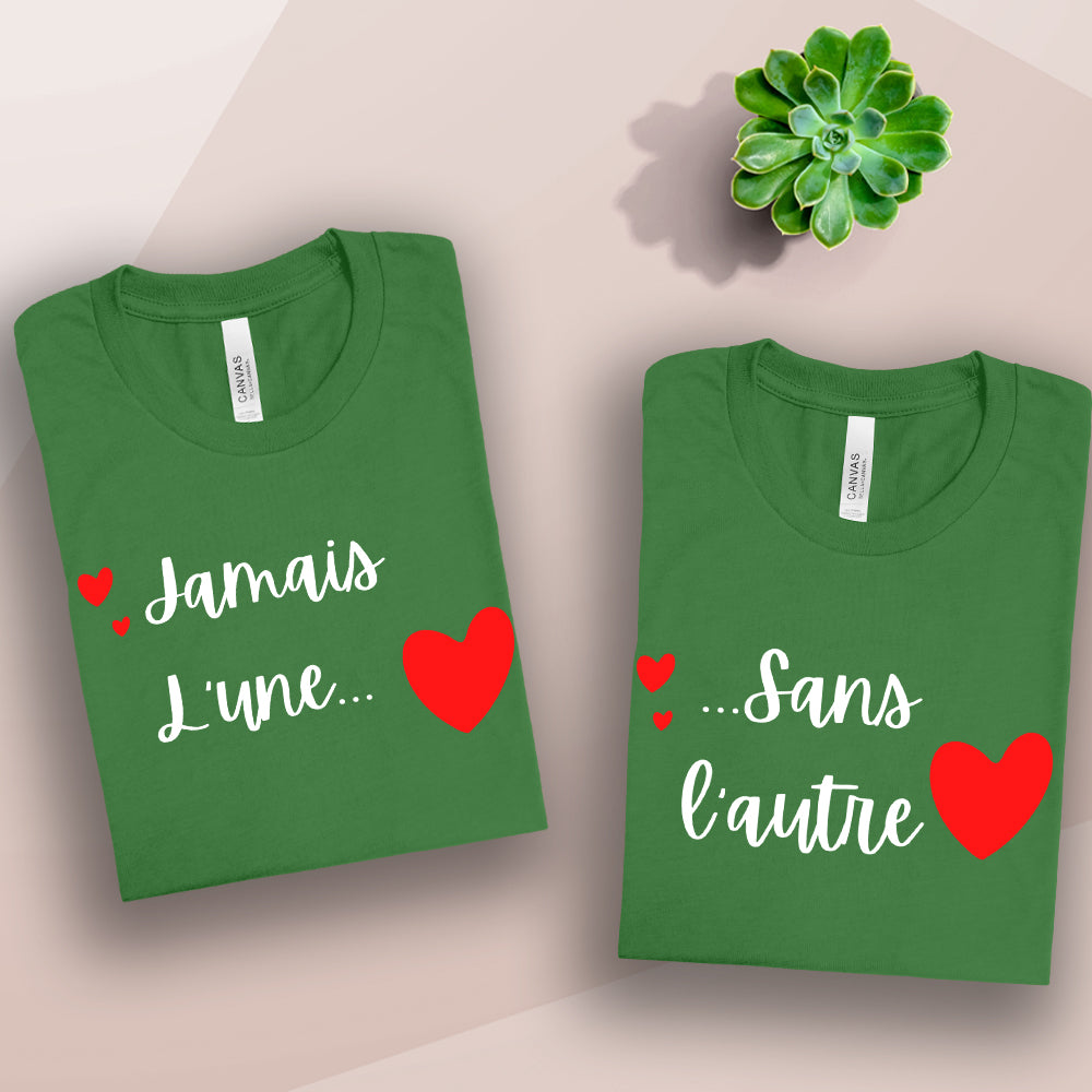 T-shirt - COMBO Jamais l'un(e) / Sans l'autre