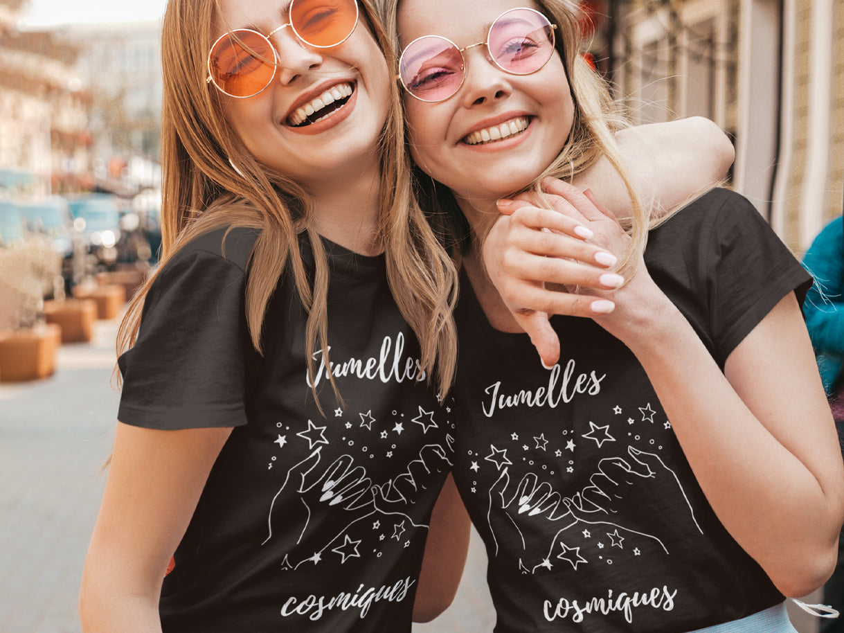 T-shirt - COMBO Jumelles cosmiques