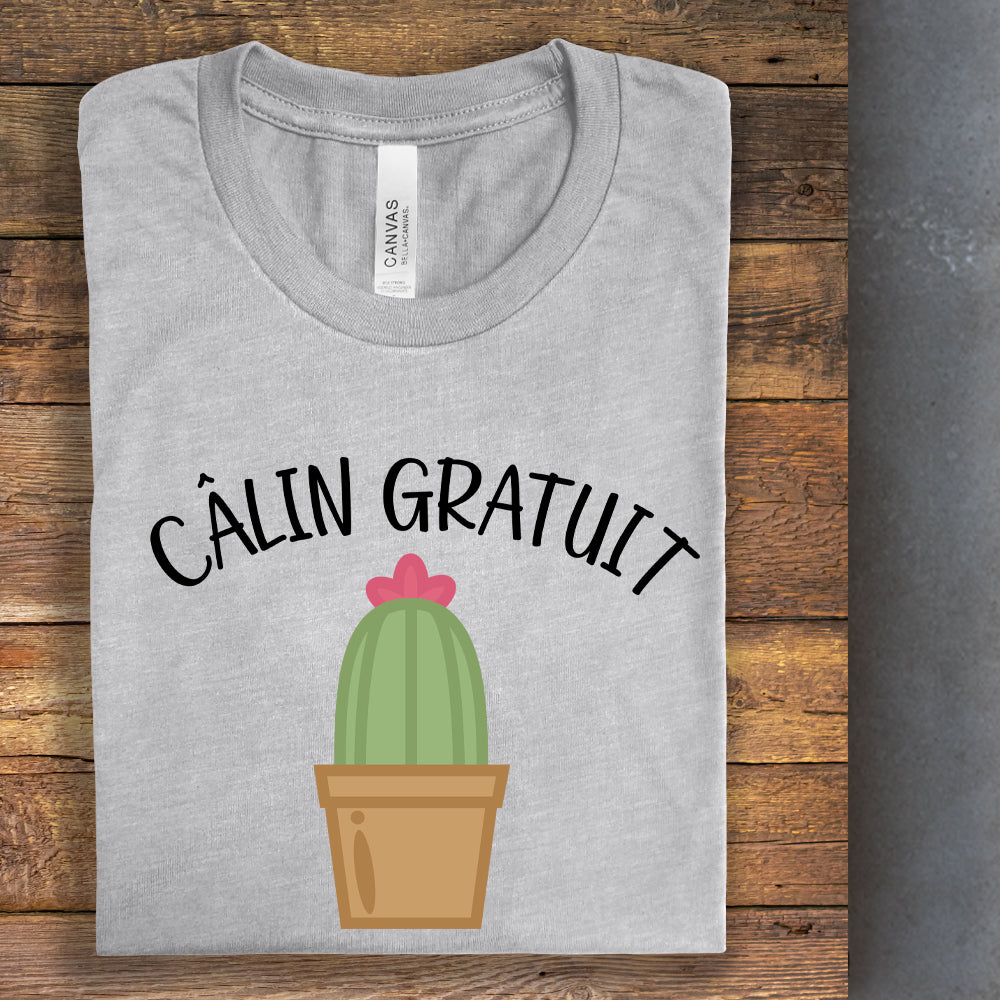 T-shirt - Câlin gratuit