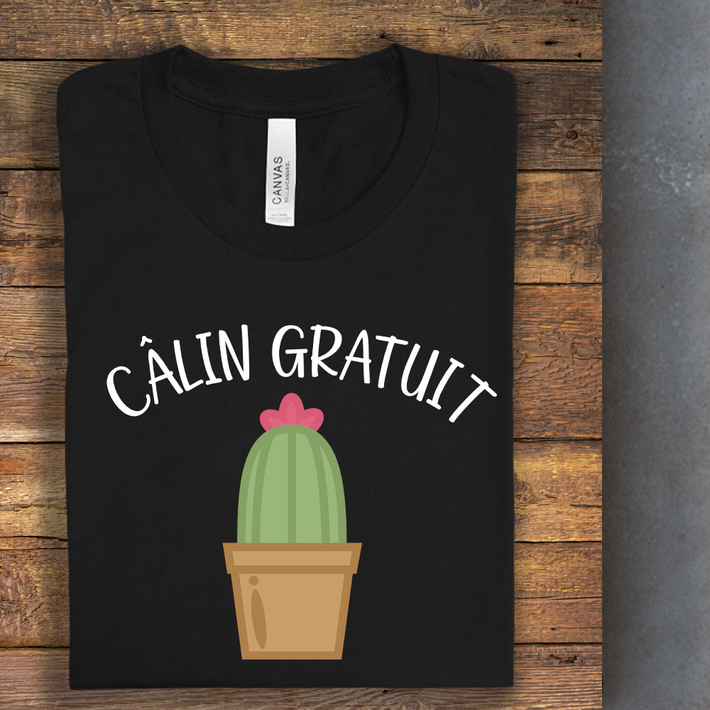 T-shirt - Câlin gratuit