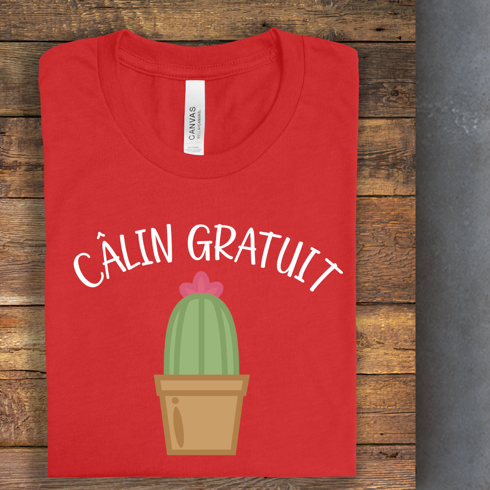 T-shirt - Câlin gratuit