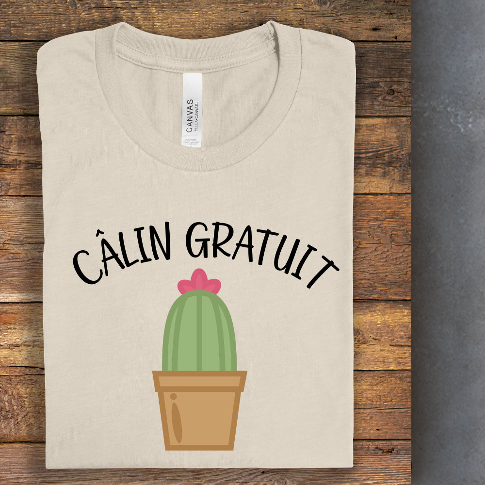 T-shirt - Câlin gratuit