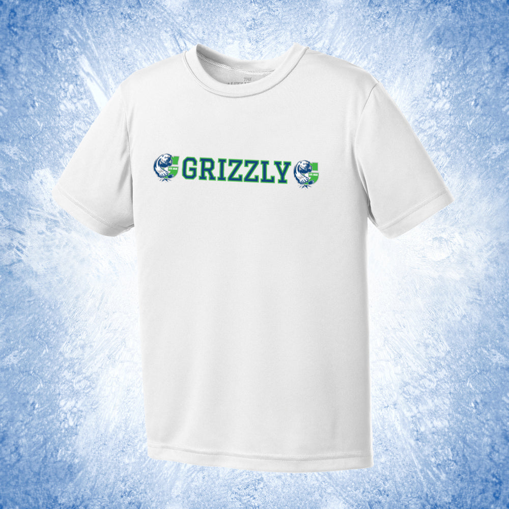 T-shirt pour enfant 100% polyester - Équipe Grizzly