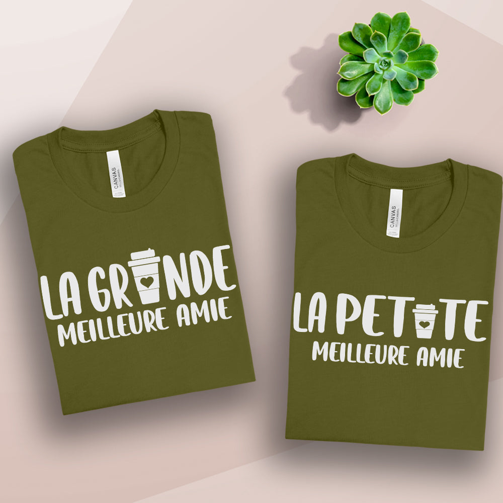 T-shirt - COMBO La petite meilleure amie / La grande meilleure amie